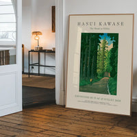 Hasui Kawase Road To Nikko Exhibition Poster Print 1