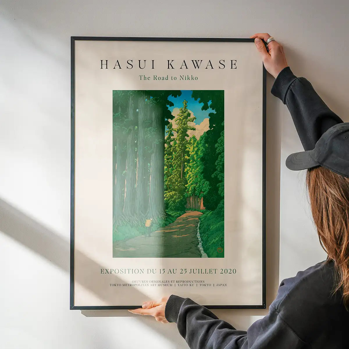 Hasui Kawase Road To Nikko Exhibition Poster Print 1 – InkAndDrop