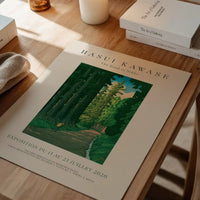 Hasui Kawase Road To Nikko Exhibition Poster Print 1