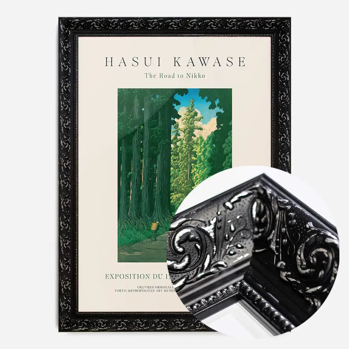 Hasui Kawase Road To Nikko Exhibition Poster Print 1 – InkAndDrop