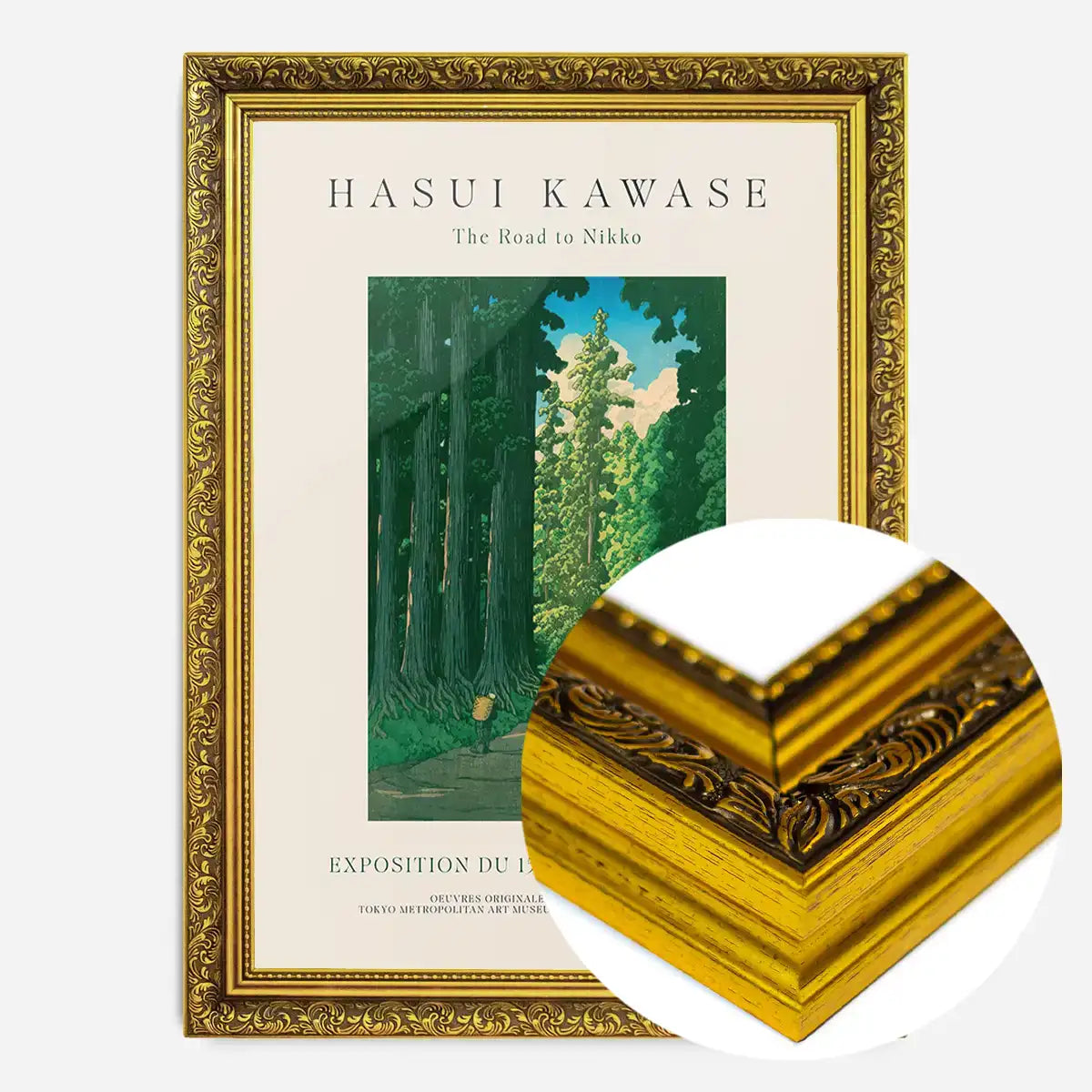 hiyocoページ Hasui Kawase Road To Nikko Exhibition Poster Print 1 – InkAndDrop