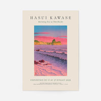 Hasui Kawase Morning Sea Exhibition Poster Print 1