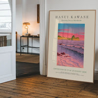 Hasui Kawase Morning Sea Exhibition Poster Print 1