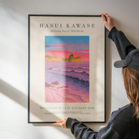 Hasui Kawase Morning Sea Exhibition Poster Print 1