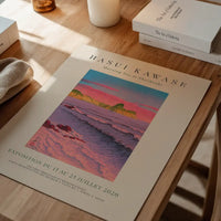 Hasui Kawase Morning Sea Exhibition Poster Print 1