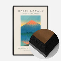 Hasui Kawase Lake Yamanaka Exhibition Poster Print