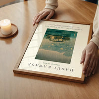 Hasui Kawase Shuzenji in the Rain Exhibition Poster Print