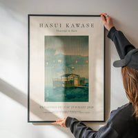 Hasui Kawase Shuzenji in the Rain Exhibition Poster Print