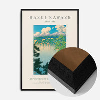 Hasui Kawase Akisu Lake Exhibition Poster Print