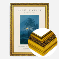 Hasui Kawase Full Moon At Gamo Exhibition Poster Print 1