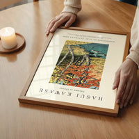 Hasui Kawase Autumn at Oirase Exhibition Poster Print