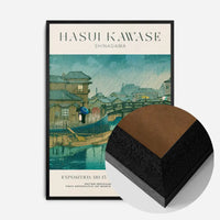 Hasui Kawase Shinagawa Exhibition Poster Print