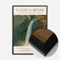 Hasui Kawase Keegon Waterfalls Exhibition Poster Print