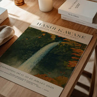 Hasui Kawase Keegon Waterfalls Exhibition Poster Print
