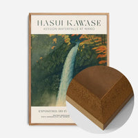 Hasui Kawase Keegon Waterfalls Exhibition Poster Print