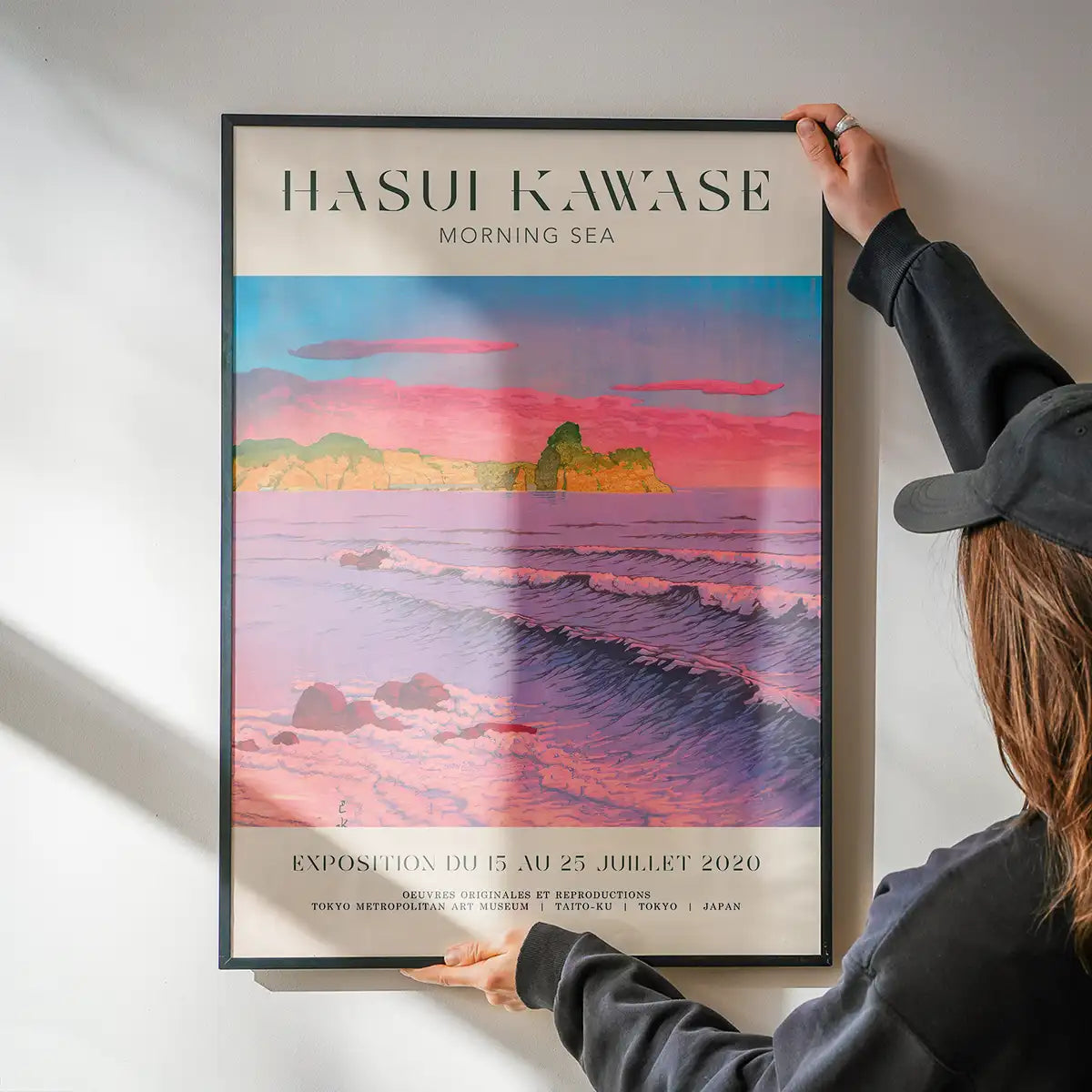 Hasui Kawase Morning Sea Exhibition Poster Print 2