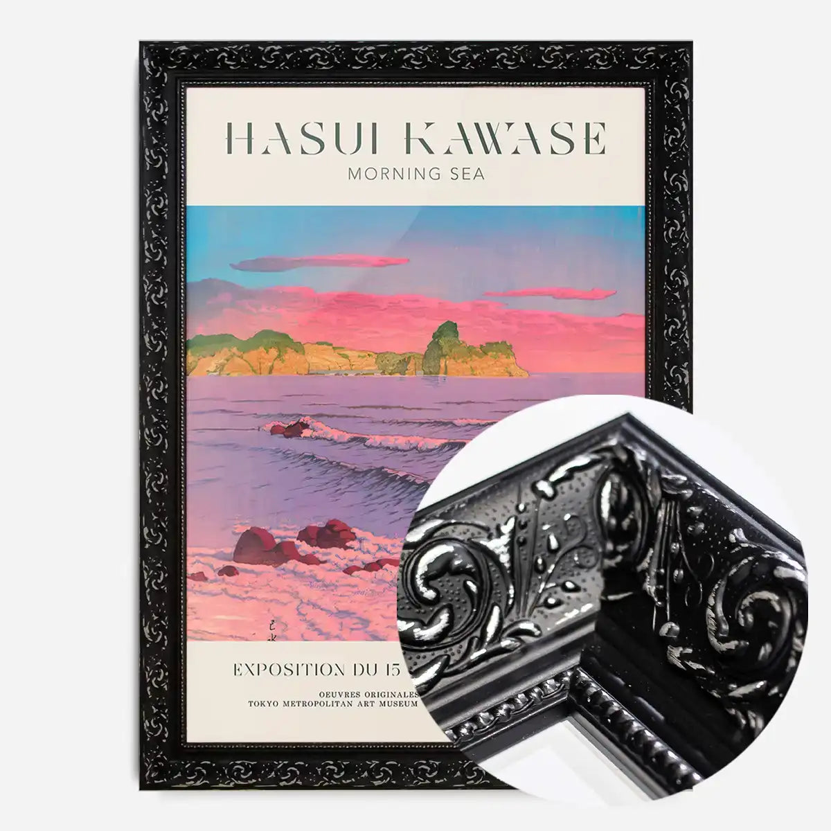 Hasui Kawase Morning Sea Exhibition Poster Print 2