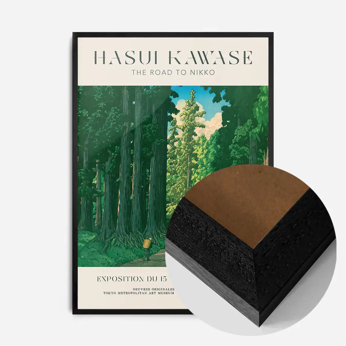 Hasui Kawase Road To Nikko Exhibition Poster Print 2