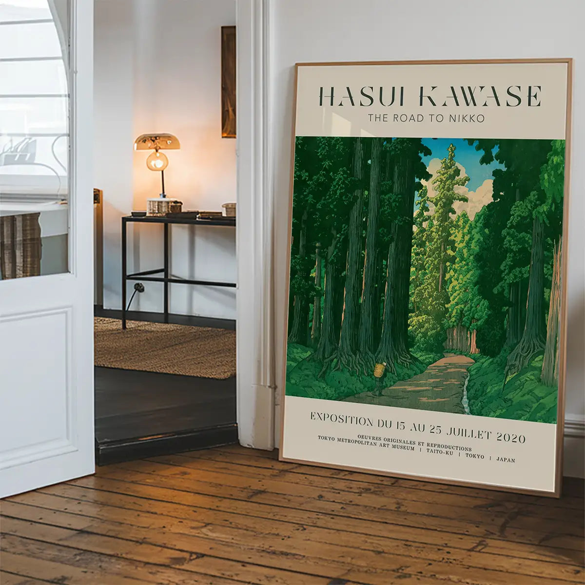 Hasui Kawase Road To Nikko Exhibition Poster Print 2