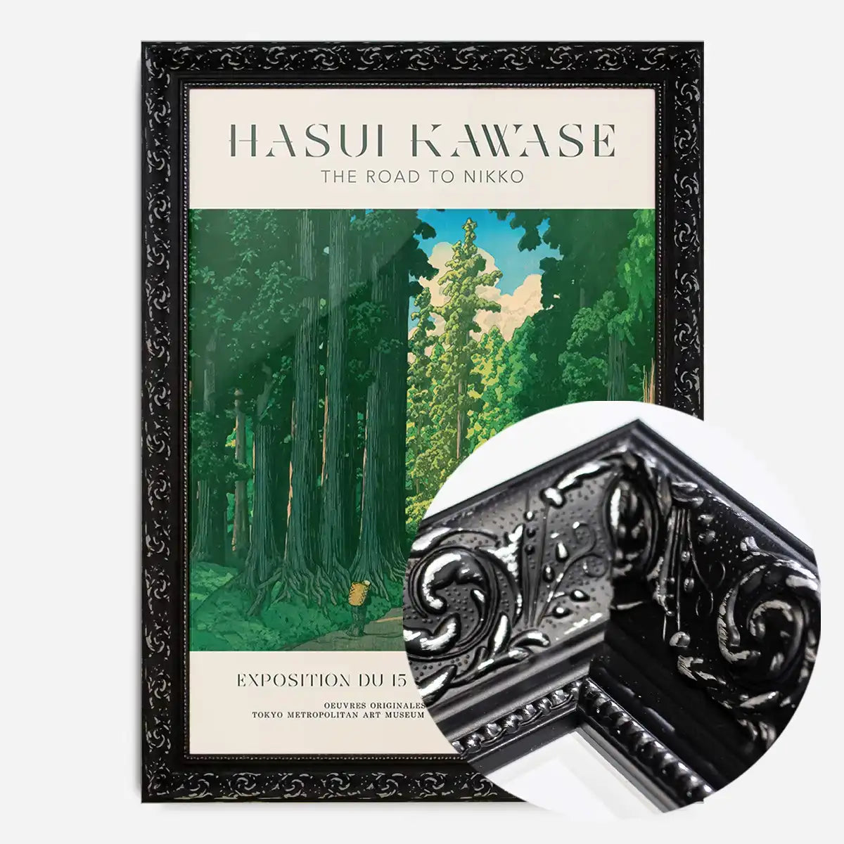Hasui Kawase Road To Nikko Exhibition Poster Print 2
