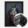 Black Ornate Frame