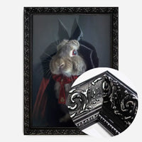 Vampire Rabbit Halloween Print