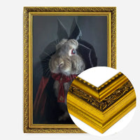 Vampire Rabbit Halloween Print