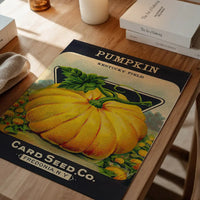 Vintage Pumpkin Kentucky Field Poster Print