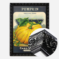 Vintage Pumpkin Kentucky Field Poster Print