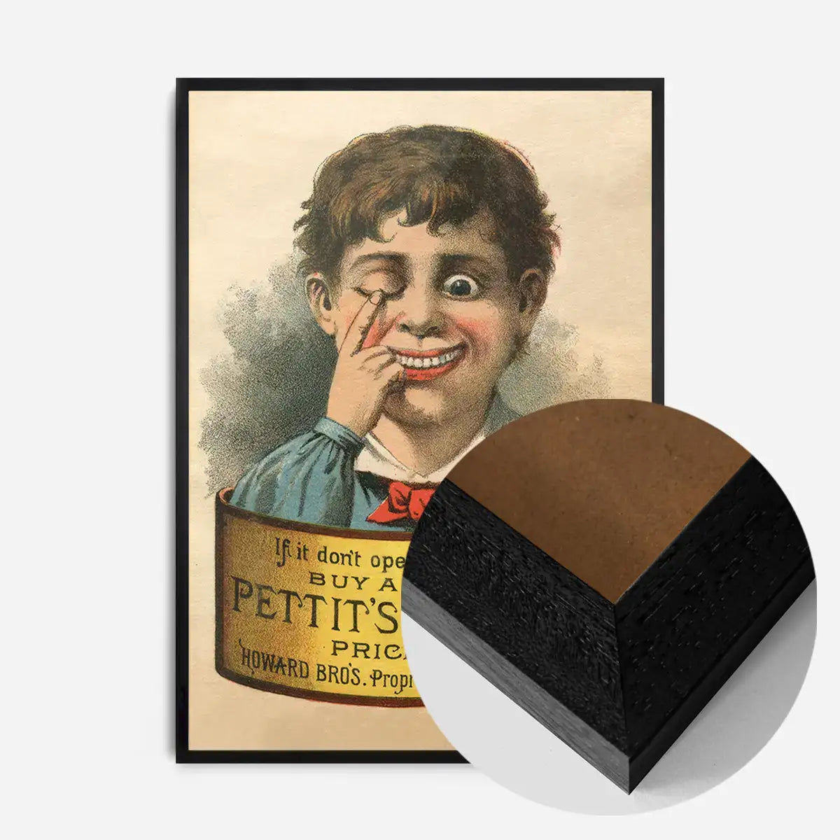 Vintage Eye Salve Poster Print