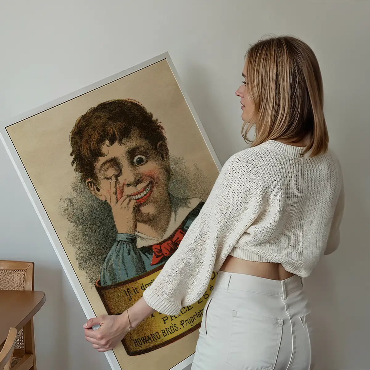 Vintage Eye Salve Poster Print