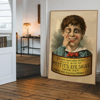 Vintage Eye Salve Poster Print