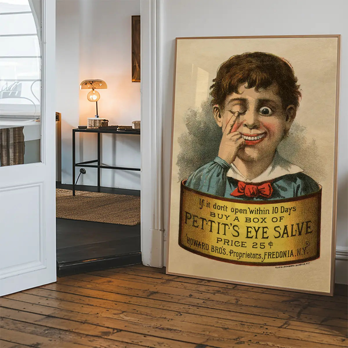 Vintage Eye Salve Poster Print