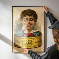 Vintage Eye Salve Poster Print