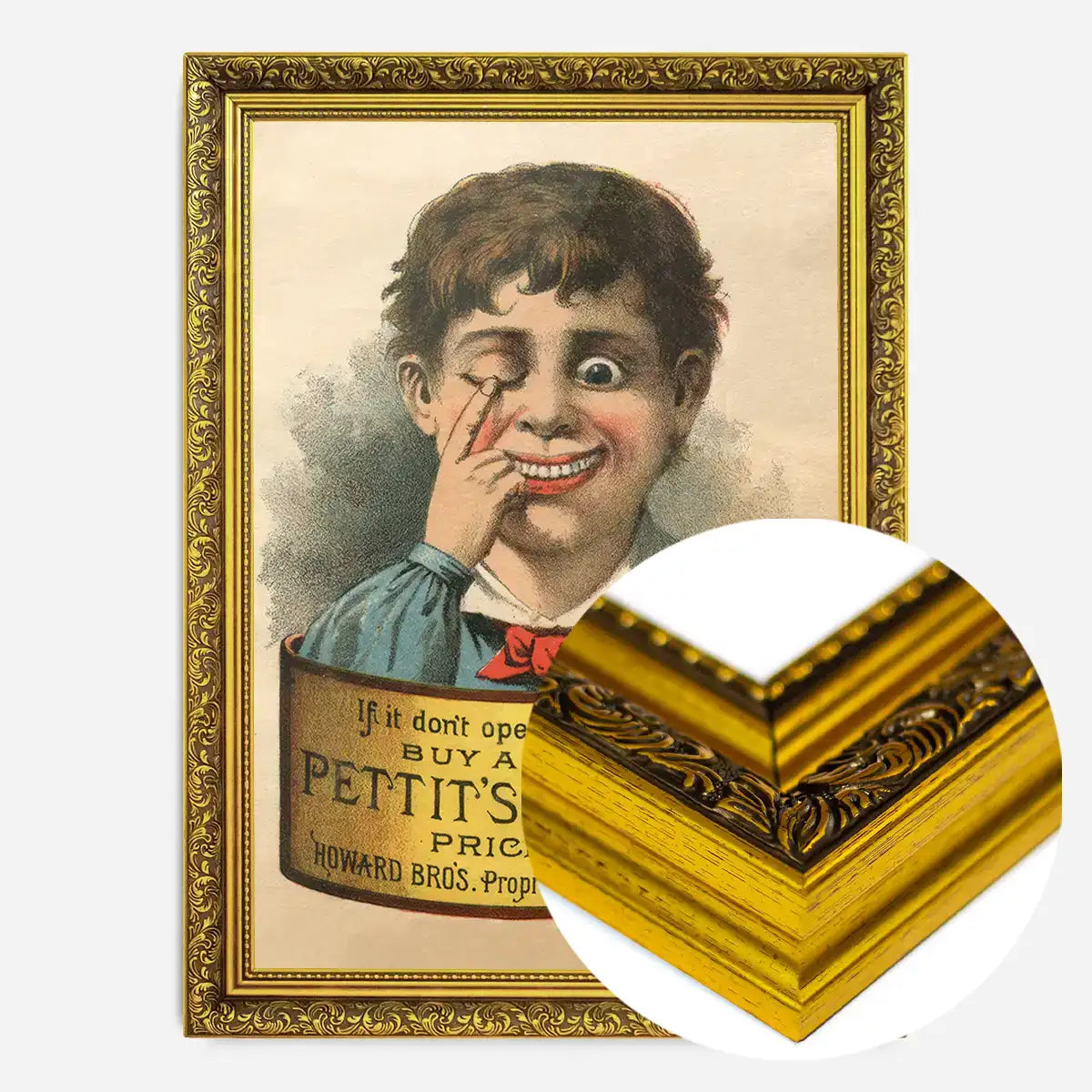 Vintage Eye Salve Poster Print