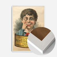 Vintage Eye Salve Poster Print