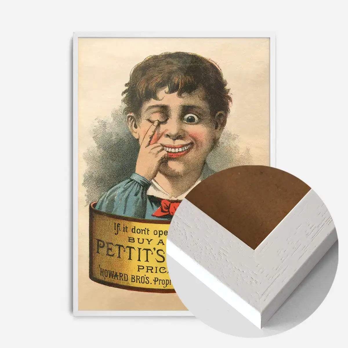 Vintage Eye Salve Poster Print