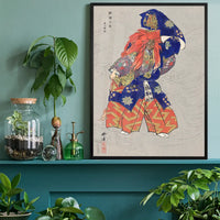 Japanese Actor as Dragon God by Kogyo Tsukioka