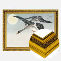 Birds at Full Moon by Ohara Koson