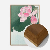 Blooming Lotus Flowers by Ohara Koson