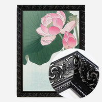 Blooming Lotus Flowers by Ohara Koson
