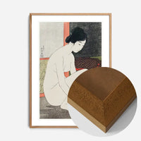 Woman at the Bath by Hashiguchi Goyo