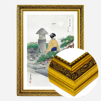 Japanese Woman Walking by Ogata Gekko