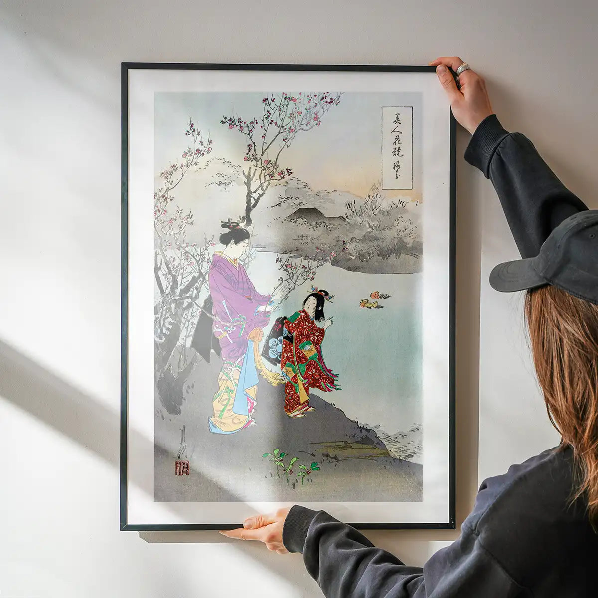 Japanese Women at Lake by Ogata Gekko