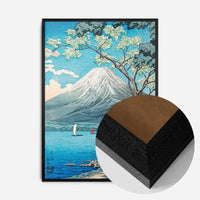 Mount Fuji from Lake Yamanaka print by Hiroaki Takahashi