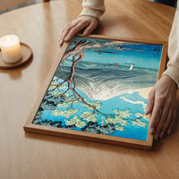 Mount Fuji from Lake Yamanaka print by Hiroaki Takahashi