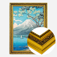 Mount Fuji from Lake Yamanaka print by Hiroaki Takahashi