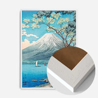 Mount Fuji from Lake Yamanaka print by Hiroaki Takahashi