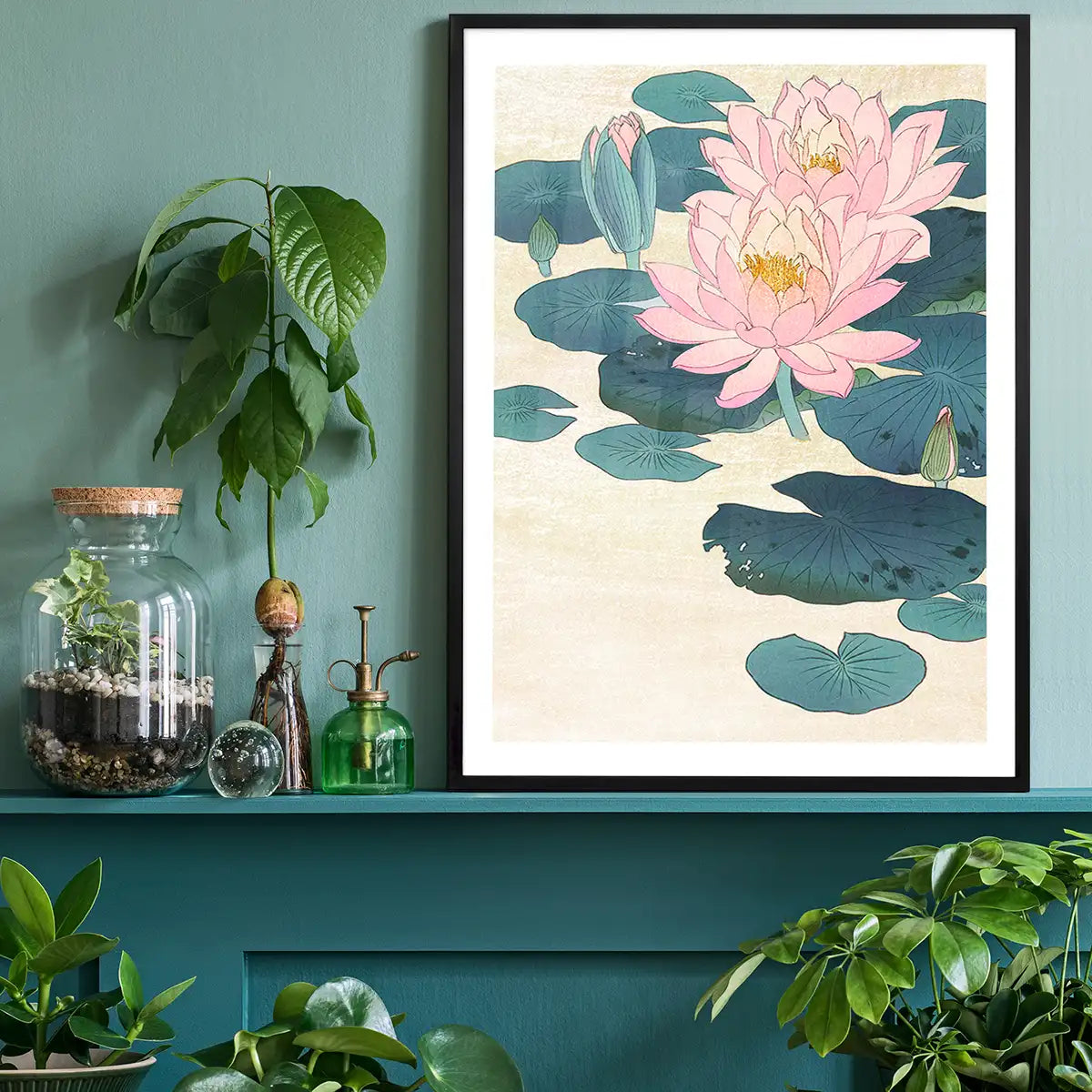 Water Lily by Ohara Koson