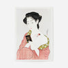 Woman Applying Powder by Goyo Hashiguchi